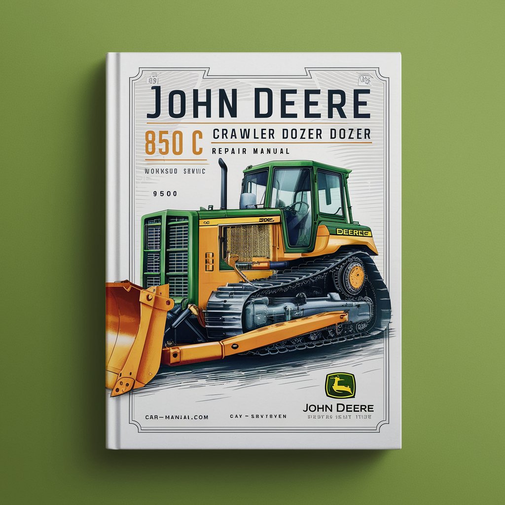 John Deere 850 C Crawler Dozer Workshop Service Repair Manual