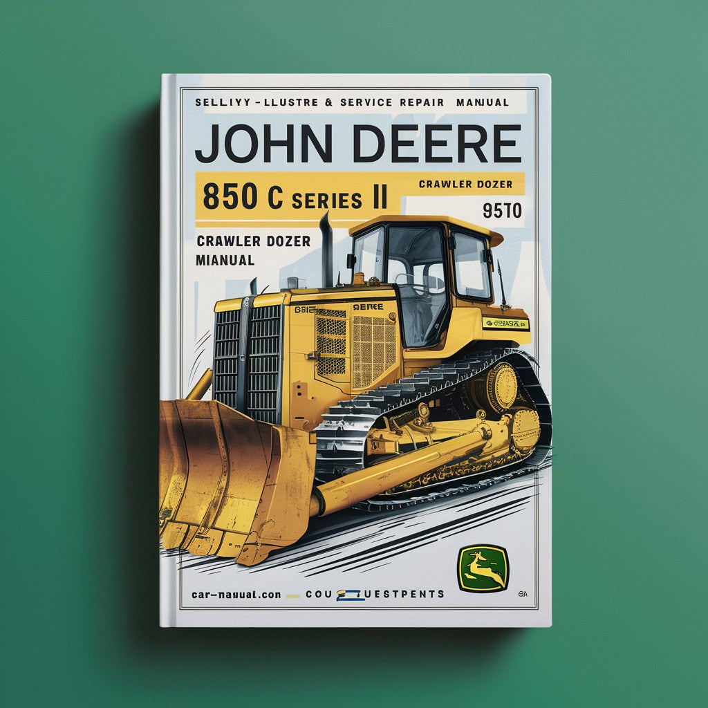 John Deere 850 C Series II Crawler Dozer Service Repair Manual