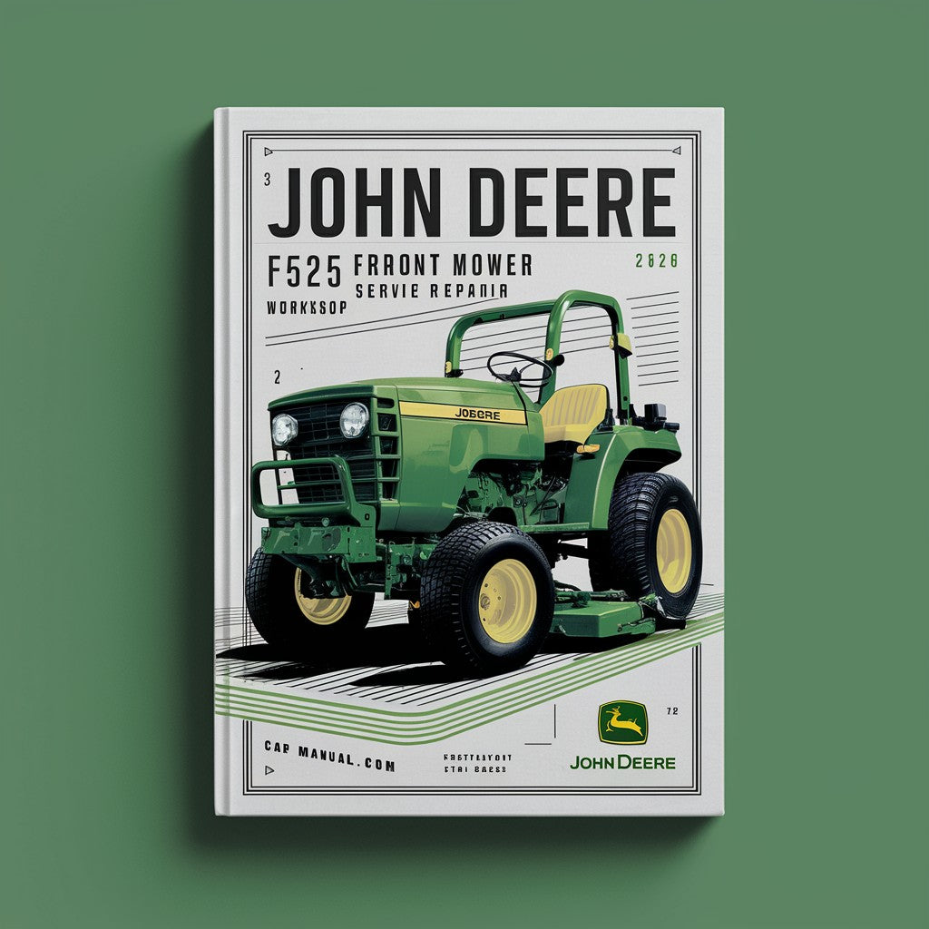 John Deere F525 Front Mower Workshop Service Repair Manual