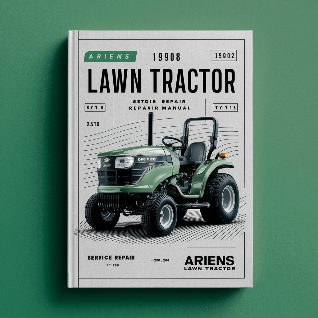 Ariens Lawn Tractor 13989 13990 13948 913002 913003 GT10-GT12-GT14-GT16 S8 S10 S12 S14 S16 YT8 YT10 YT11 Service Manual