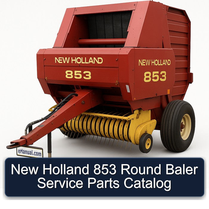 New Holland 853 Round Baler Parts Catalog PDF