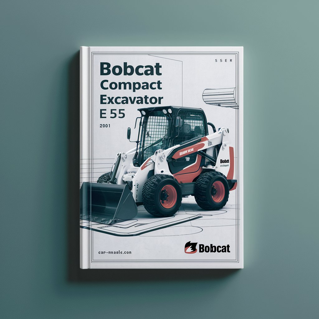 Bobcat Compact Excavator E55 SN ARWM11001 SN ASW311001