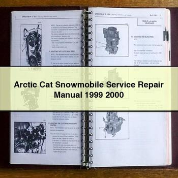 Arctic Cat Snowmobile Service Repair Manual 1999 2000