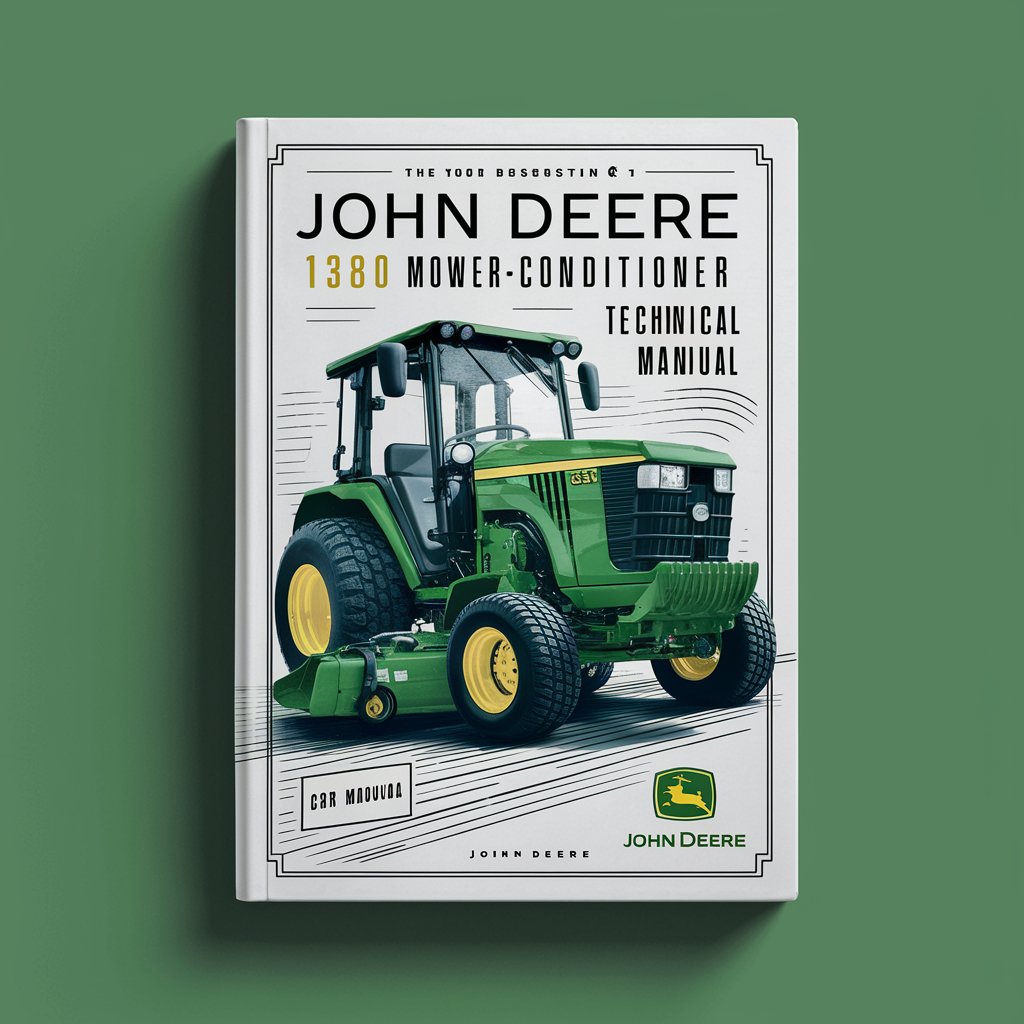 John Deere 1380 Mower-Conditioner Technical Manual