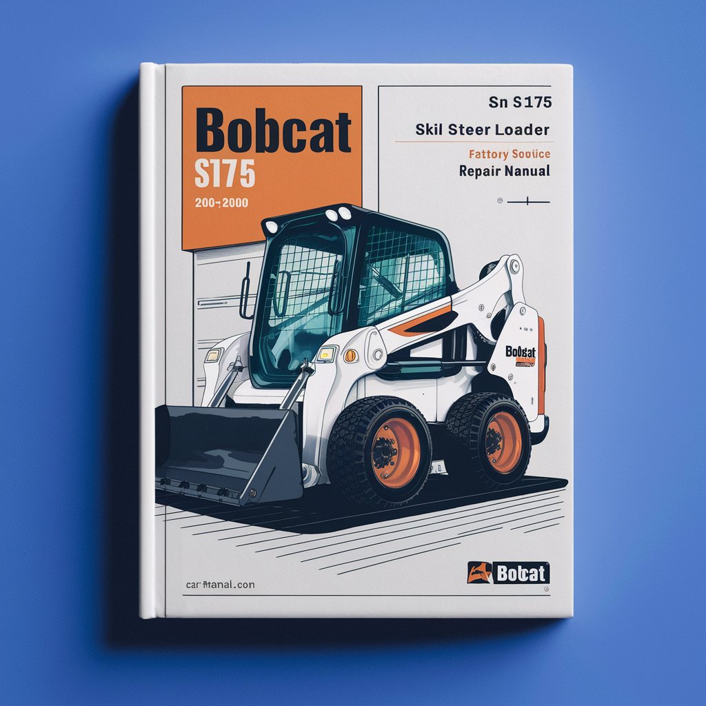 BOBCAT S175 SKID Steer Loader SN 519028001 & Above (Book Edition 2006) Factory Service Repair Manual