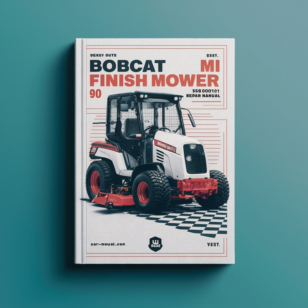 BOBCAT MI FINISH Mower 90 SN A8SD00101 & Above Service Repair Manual
