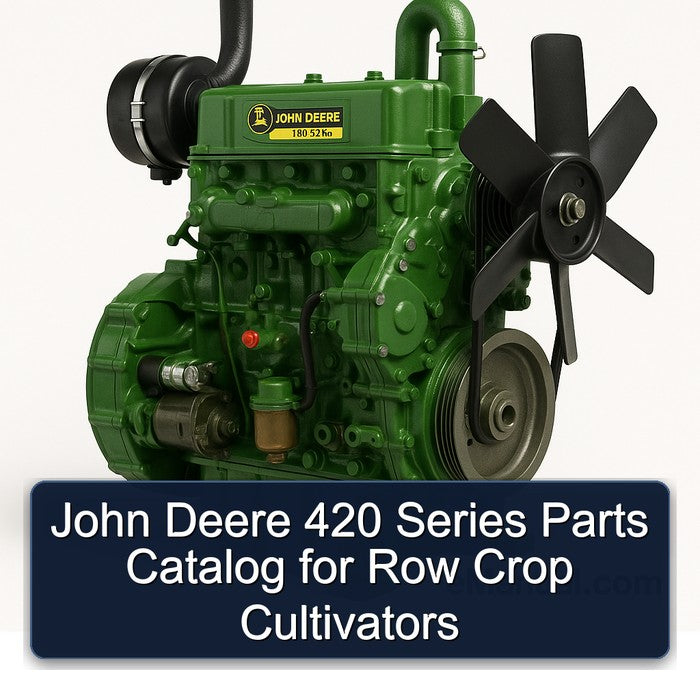 John Deere 420 Series Row Crop Cultivators Parts Catalog