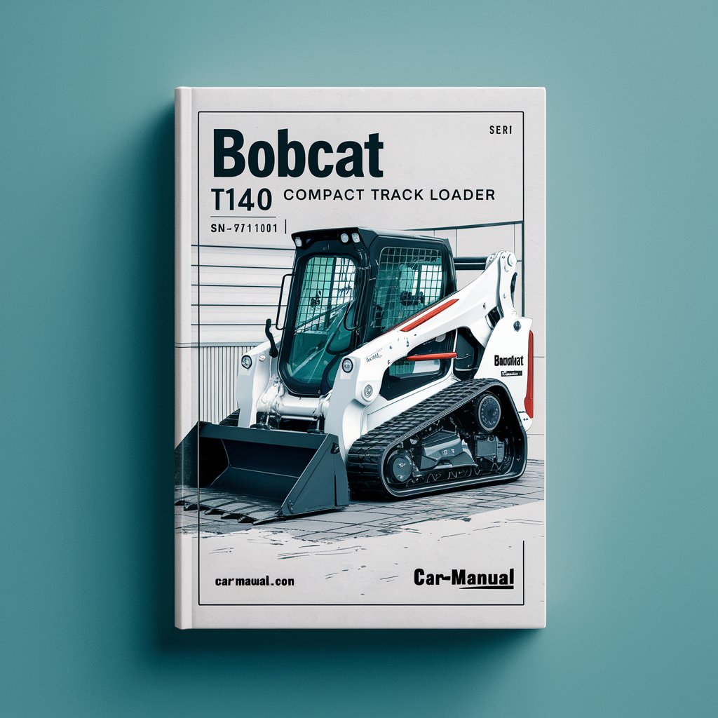 BOBCAT T140 Compact TRACK Loader SN A3L711001-A3L719999 Service Repair Manual