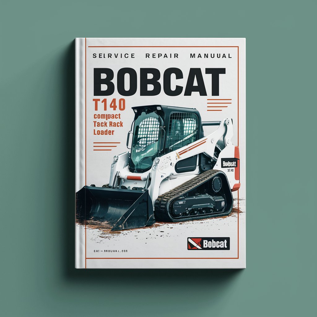BOBCAT T140 Compact TRACK Loader SN A3L720001 & Above Service Repair Manual
