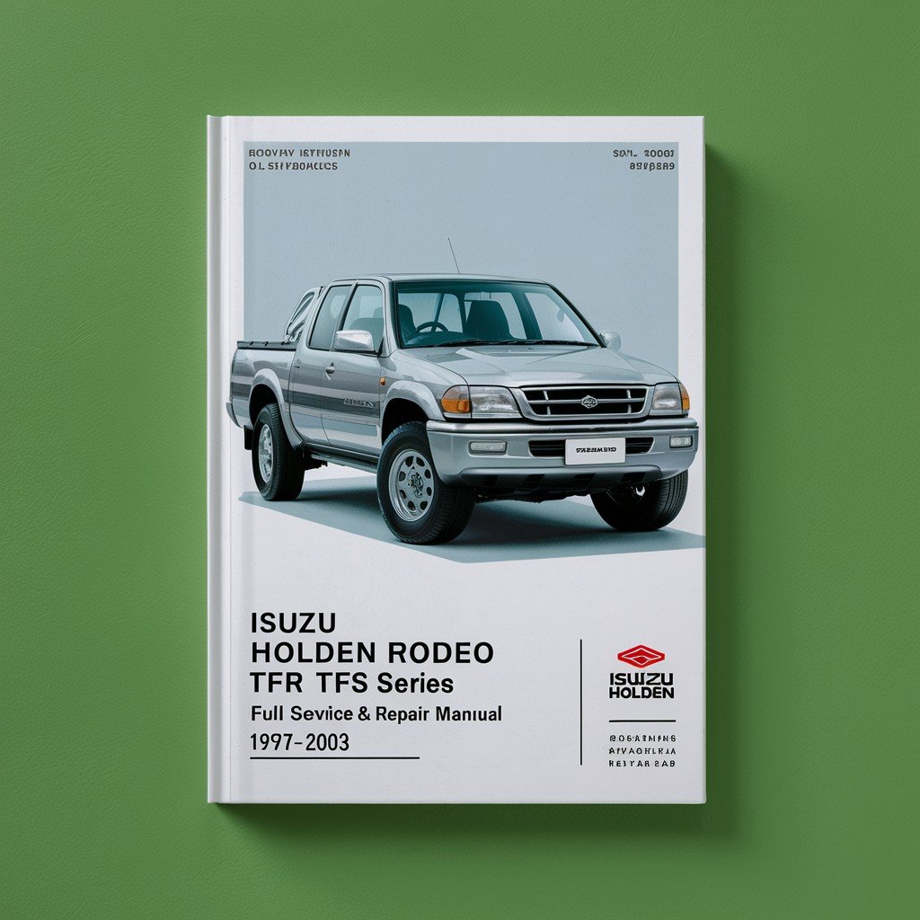 ISUZU Holden RODEO TFR TFS Series Full Service & Repair Manual 1997-2003 PDF Download