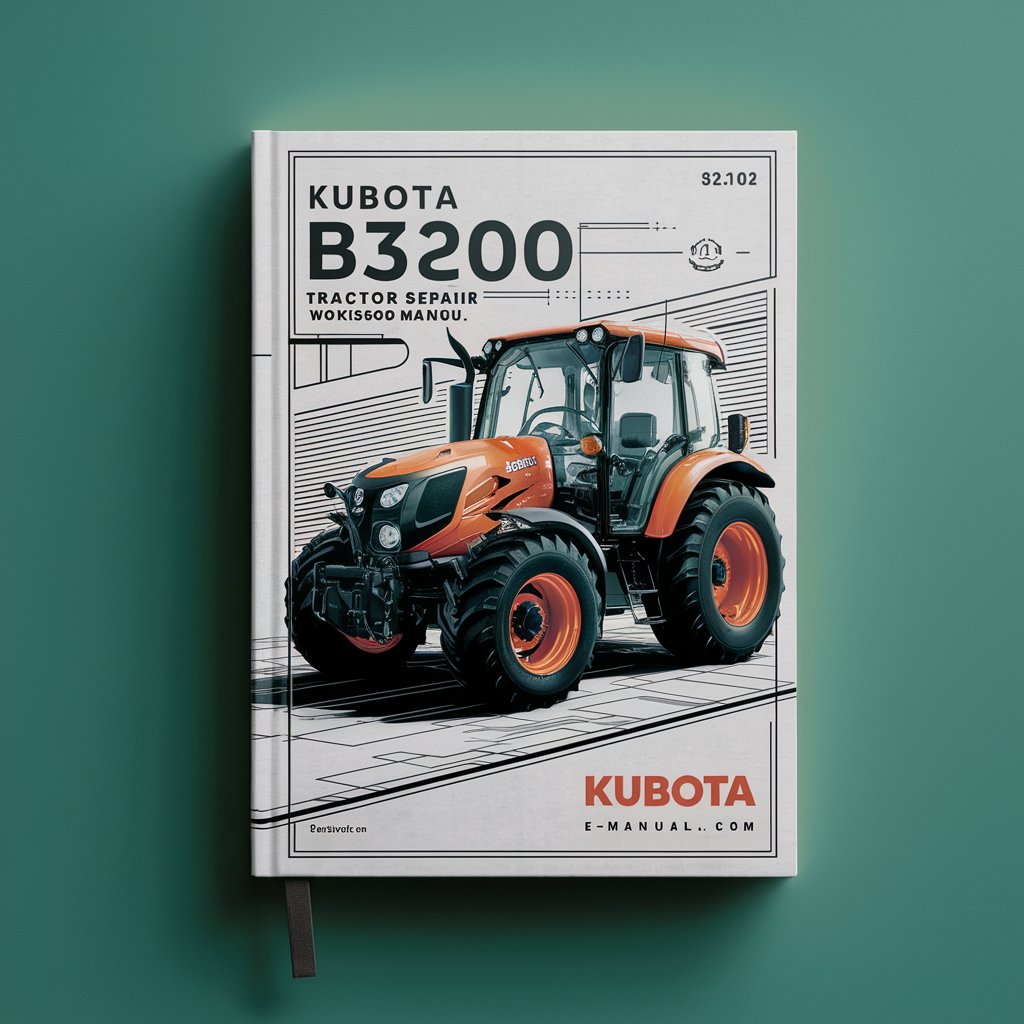Kubota B3200HSD Tractor Service Repair Workshop Manual