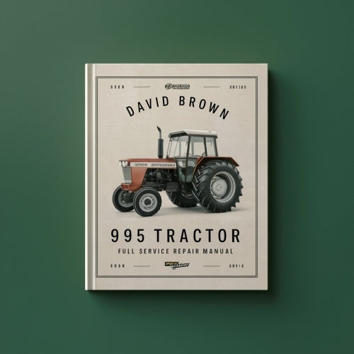 David Brown 995 Tractor Full Service Repair Manual