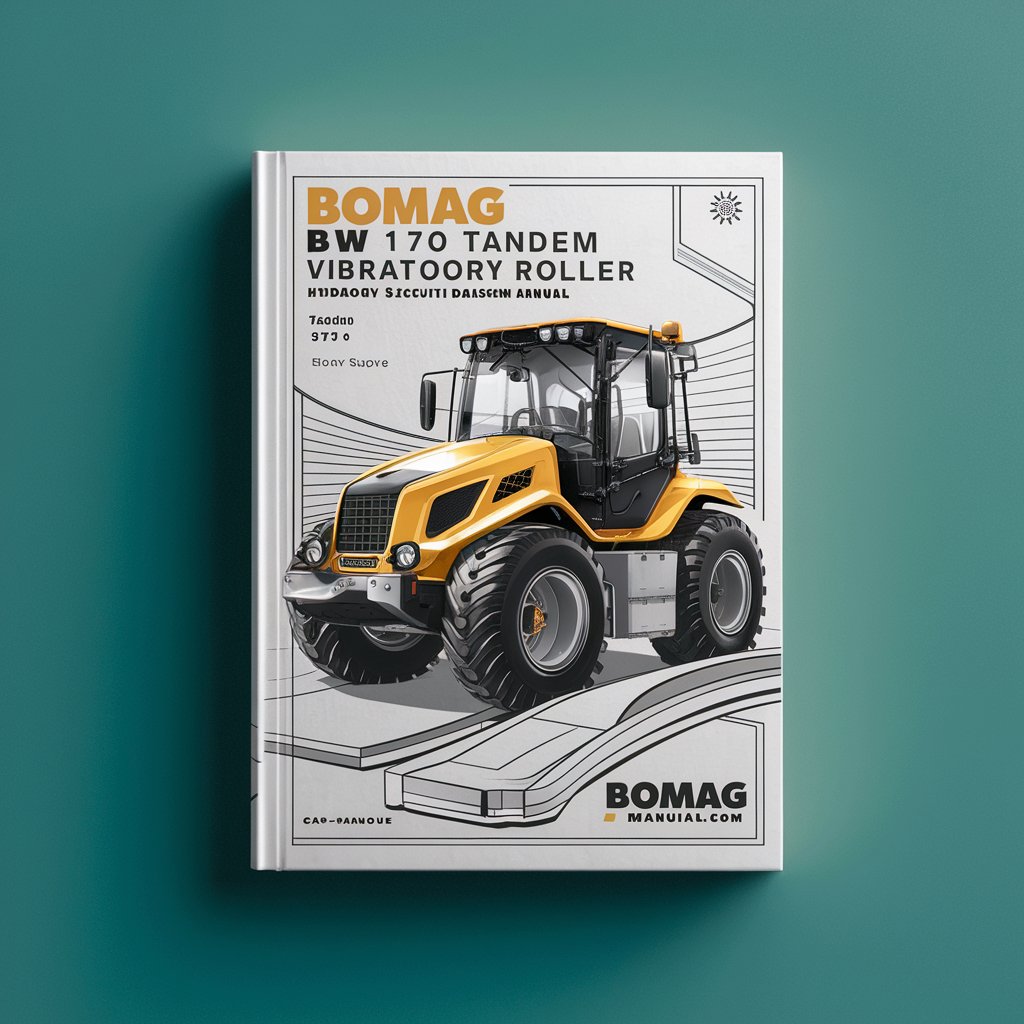 BOMAG BW 170 Tandem Vibratory Roller Hydraulic Schematics and Circuit Diagrams Manual PDF Download
