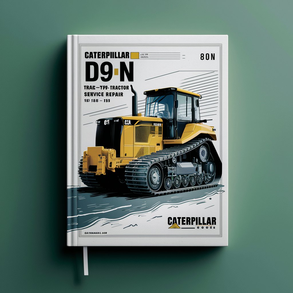 Caterpillar D9N TRACK-TYPE Tractor 6XJ Service Repair mnl