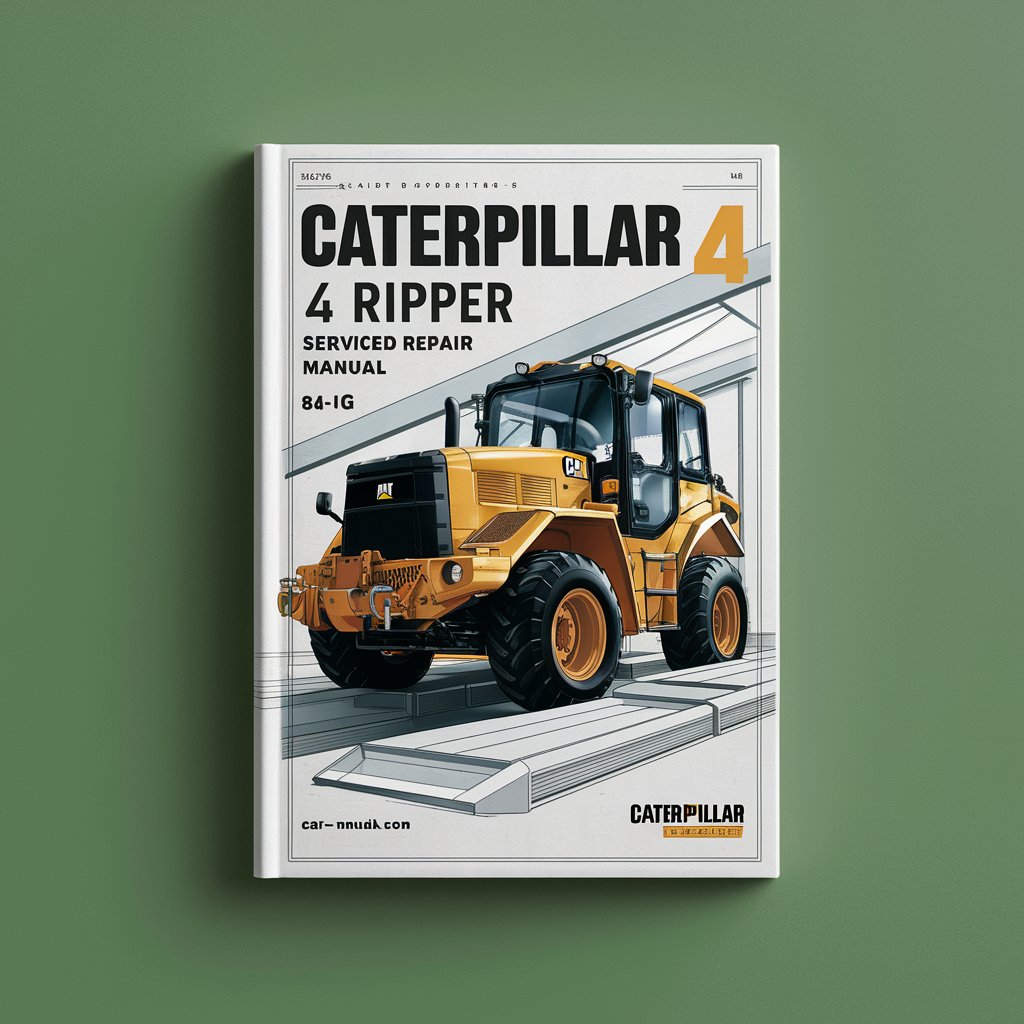 Caterpillar 4 RIPPER 84G Service And Repair Manual