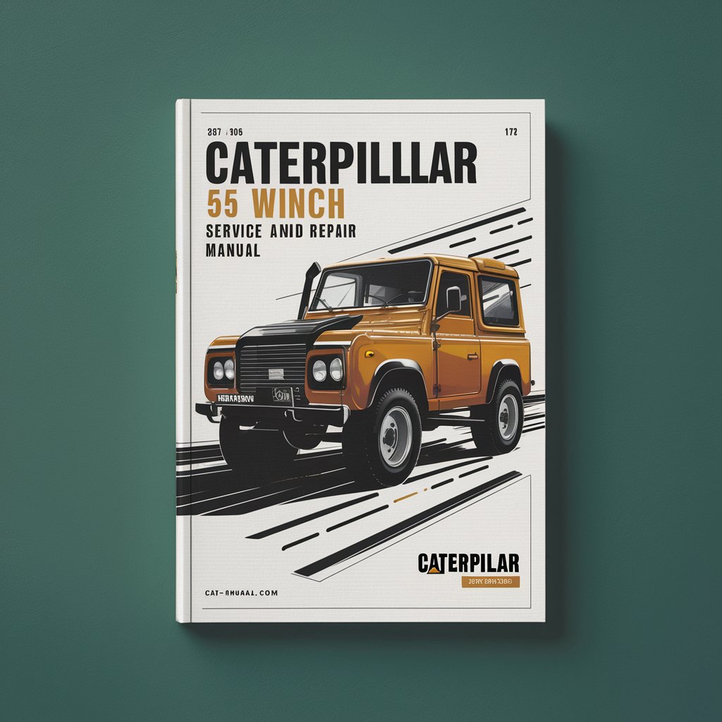 Caterpillar 55 WINCH 36U Service And Repair Manual