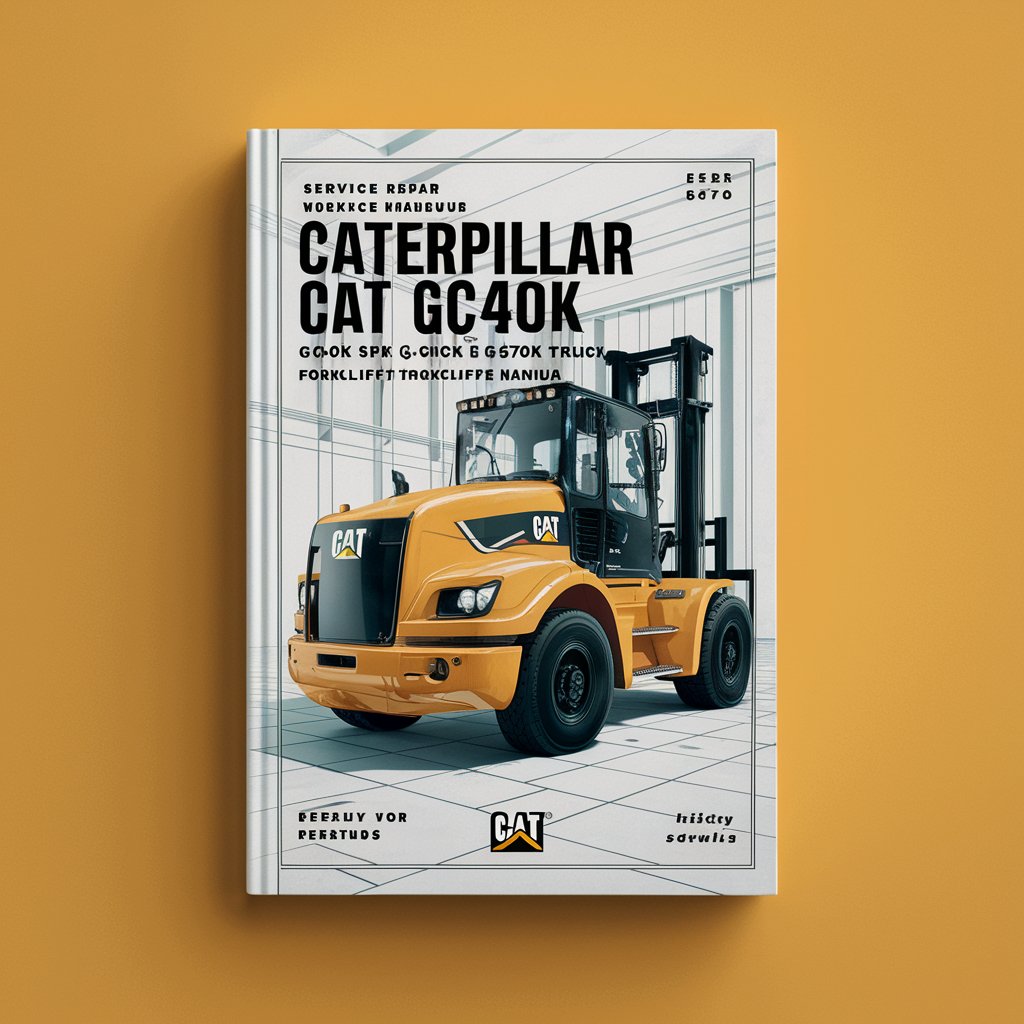 Caterpillar Cat GC35K GC40K GC40K STR GC45K SWB GC45K GC55K GC55K STR GC60K GC70K GC70K STR Forklift Truck Service Repair Workshop Manual Pdf