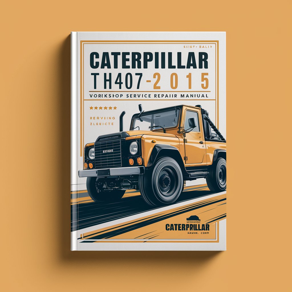 Caterpillar TH407 2008-2015 Workshop Service Repair Manual