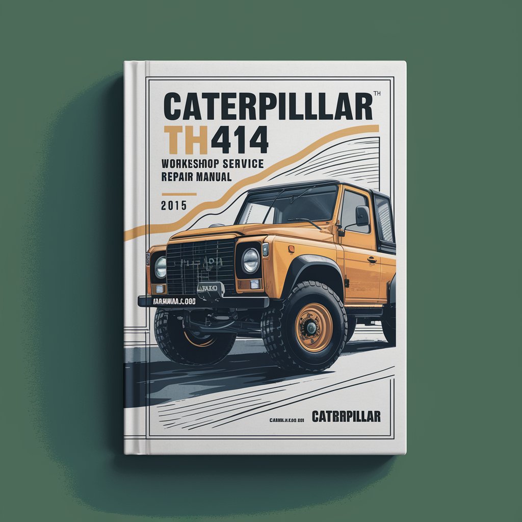 Caterpillar TH414 2008-2015 Workshop Service Repair Manual