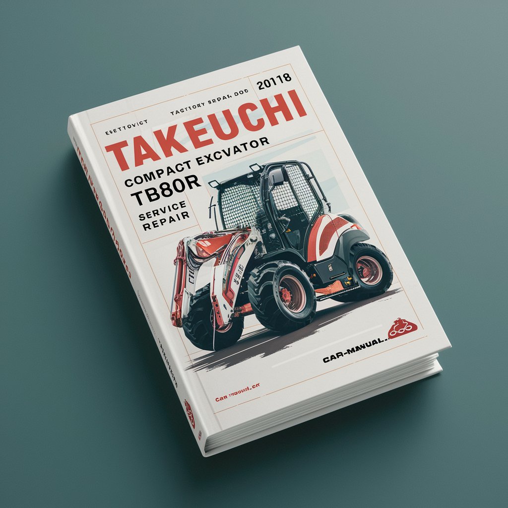 Takeuchi Compact Excavator TB80FR Factory Service Repair Manual