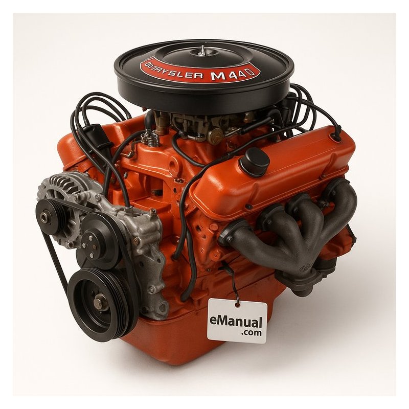 Chrysler M440 Marine Engine Model Service Repair Workshop Manual PDF
