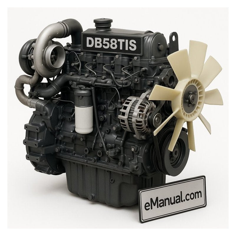 Daewoo Doosan DB58 DB58S DB58T DB58TI DB58TIS Diesel Engine Operation Maintenance Service Repair Workshop Manual PDF