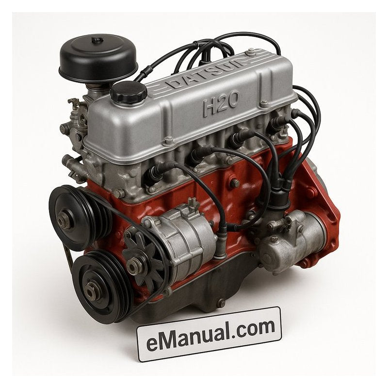 Datsun H16 H20 Rare Engine -no Service Repair Workshop Manual PDF