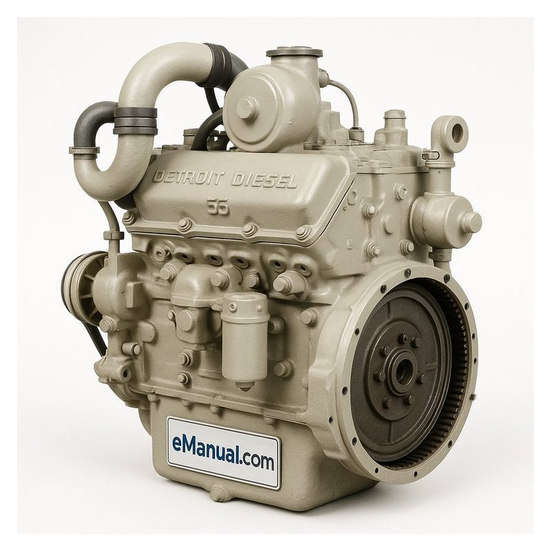 1986-1994 Detroit Diesel 53 Series Service Repair Workshop Manual PDF