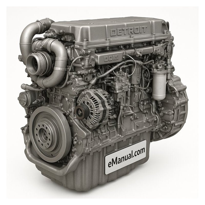 Detroit Diesel DD15 Detriot Engine Service Repair Workshop Manual PDF