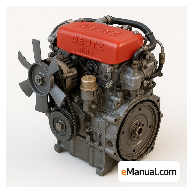 2001 Deutz 1011 F 1011F Diesel Engine Onwards Service Repair Workshop Manual PDF