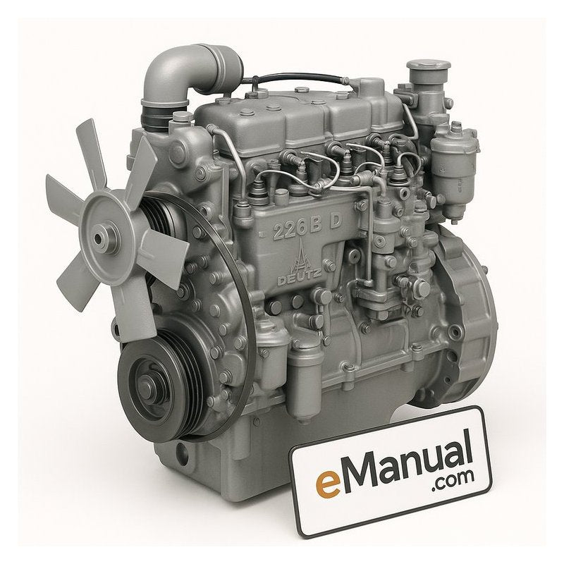 Deutz 226 2268 D Engine Service Repair Workshop Manual