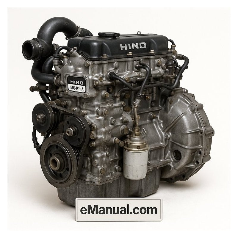 Hino W04D J Dutro WU 300 400 XZU Series Service Repair Workshop Manual PDF