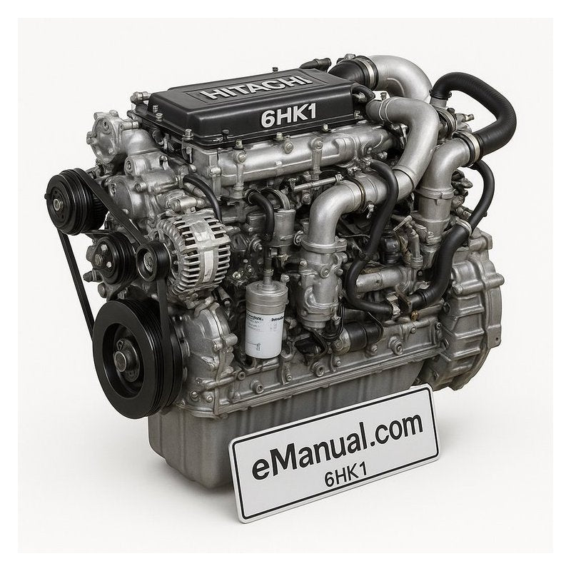 Hitachi 6hk1 Engine Service Repair Workshop Manual PDF