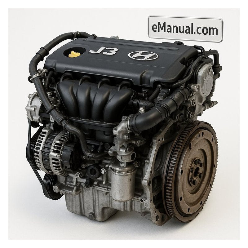 Hyundai J3 Terracan Delphi Common Rail Diesel Engine / Service Repair Workshop Manual PDF