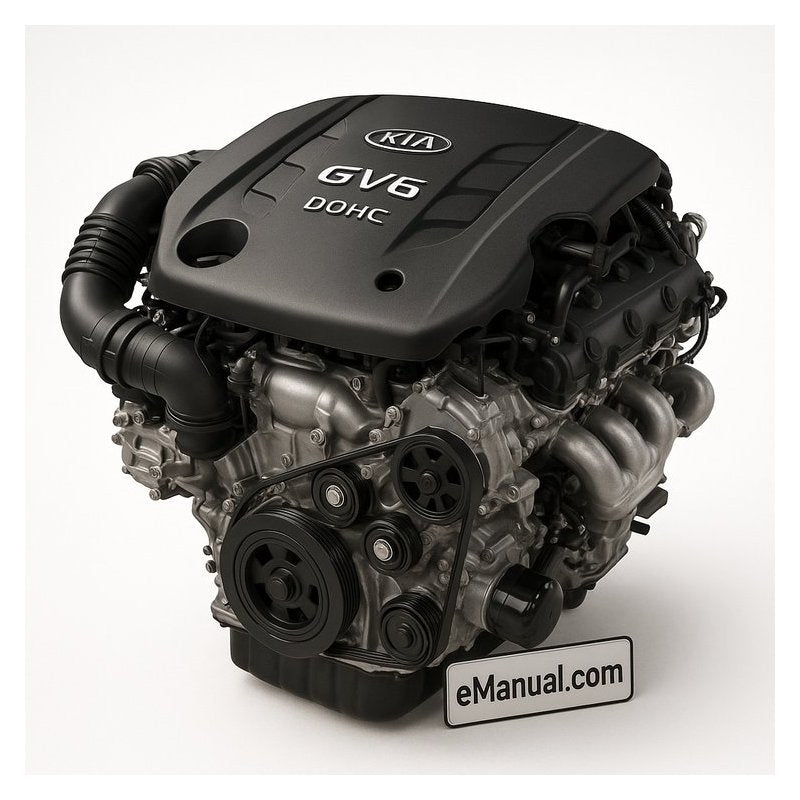 Kia GV6 DOHC Gasoline Petrol Engine Service Repair Workshop Manual PDF