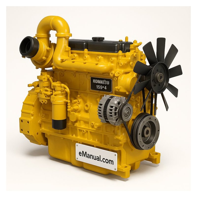 Komatsu 155 4 S4d155 Service Repair Workshop Manual PDF