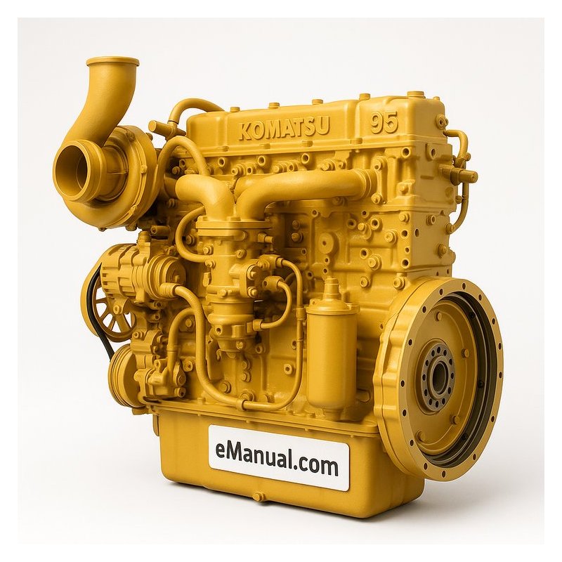 Komatsu 95 BR200-1 Series Mobile Waste Recycler Service Repair Workshop Manual PDF