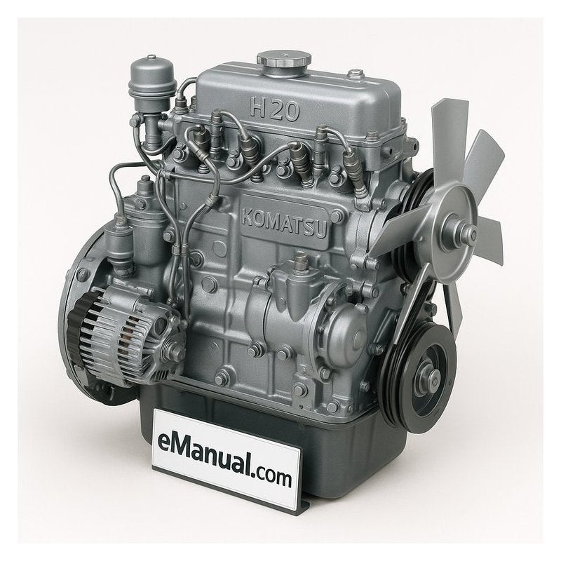 Komatsu H 20 LW80-1 Shop Service Repair Workshop Manual PDF