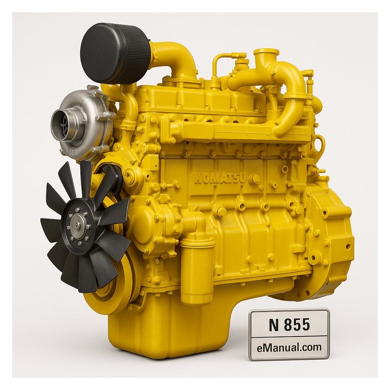 Komatsu N 855 Cummins N-855 Series Diesel Engine Service Repair Workshop Manual PDF