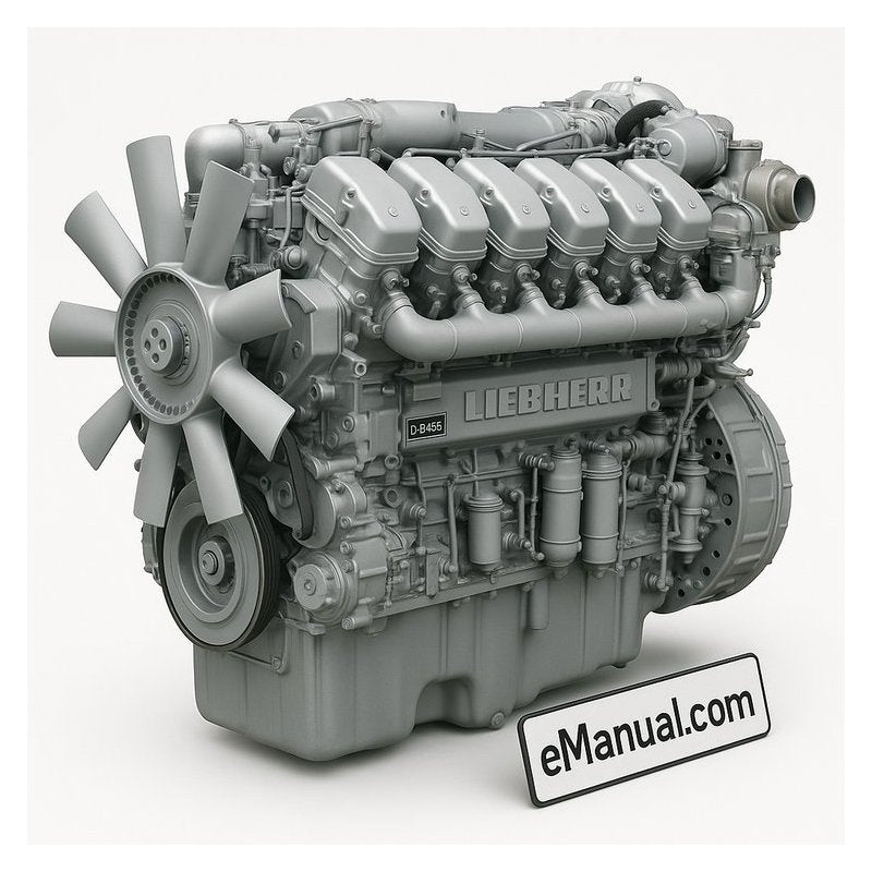 Liebherr D 9408 Service Repair Workshop Manual PDF