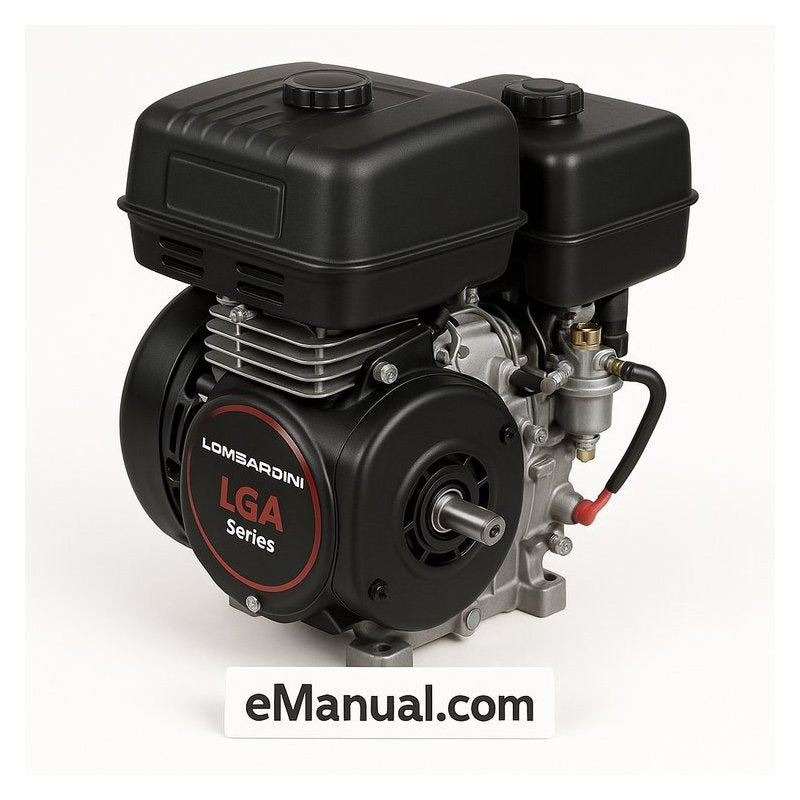 Lombardini LGA Series LGA280 LGA340 OHC Engine Service Repair Workshop Manual PDF