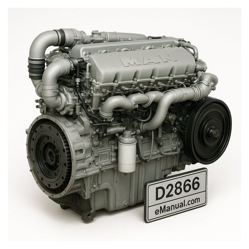MAN D2866 Industrial Diesel Engine D 2866 LE Service Repair Workshop Manual PDF