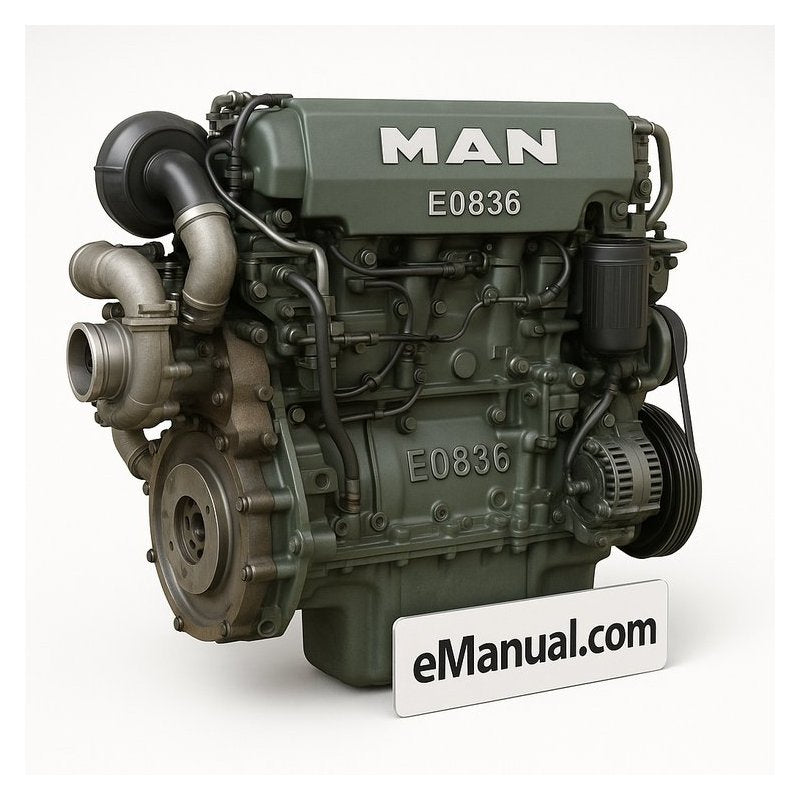MAN E0836 Industrial Gas Engine LE202 Service Repair Workshop Manual PDF