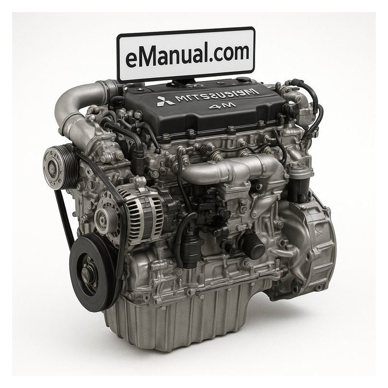 Mitsubishi 4 M Series L2E Engine Service Repair Workshop Manual PDF