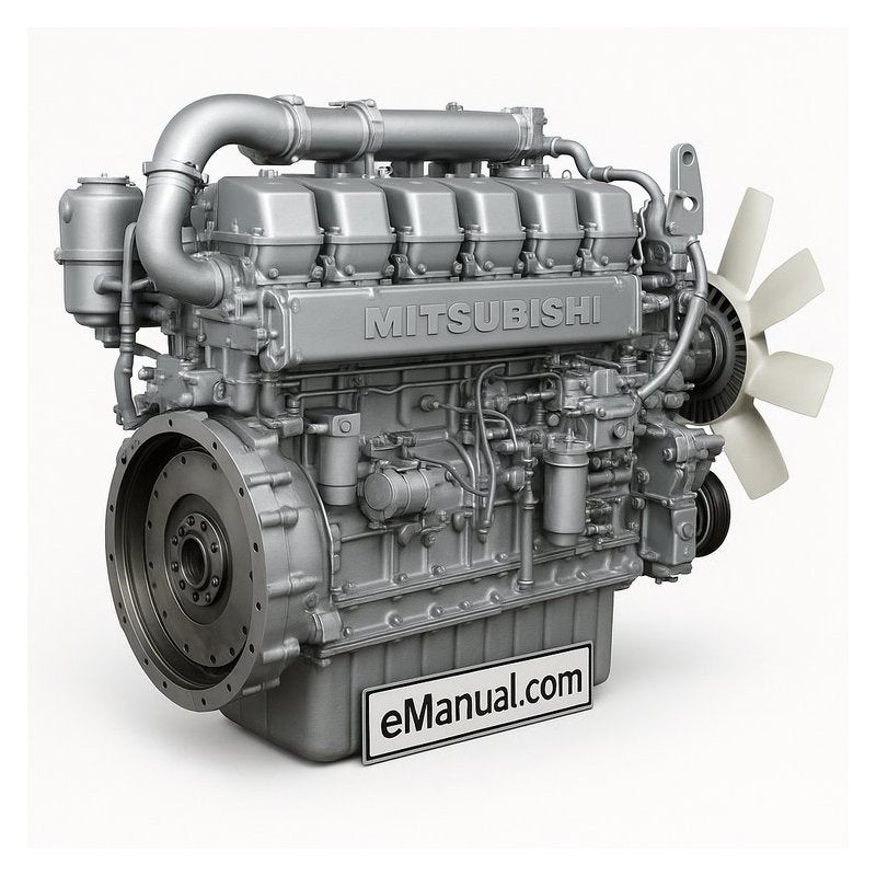 Mitsubishi S6R Mptk Mitsubushi Engine Service Repair Workshop Manual PDF