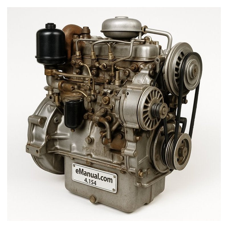 Perkins 4.154 Diesel Engine Service Repair Workshop Manual PDF