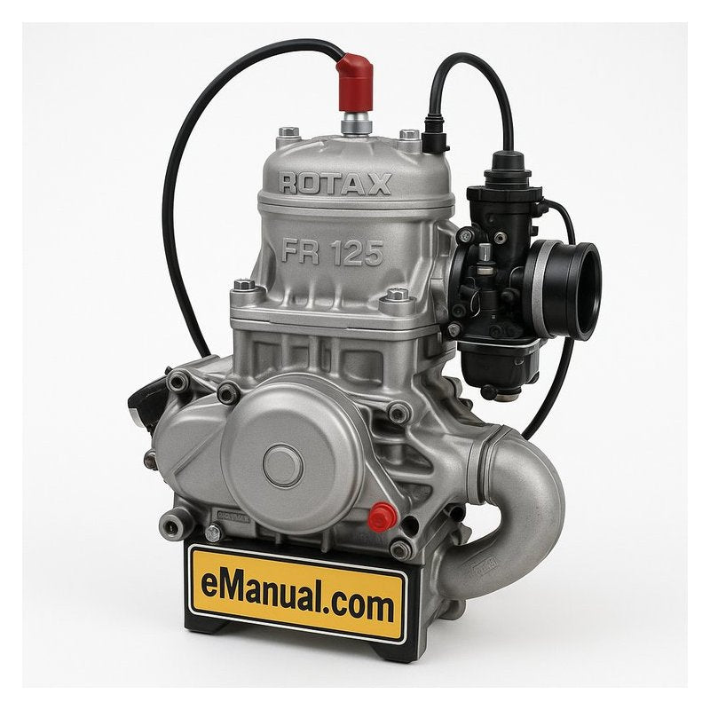 Rotax FR 125 Kart Engine- MAX Junior Service Repair Workshop Manual PDF