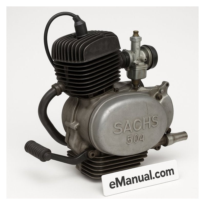 Sachs 504 Moped Engine Master Repairmanual Service Repair Workshop Manual PDF