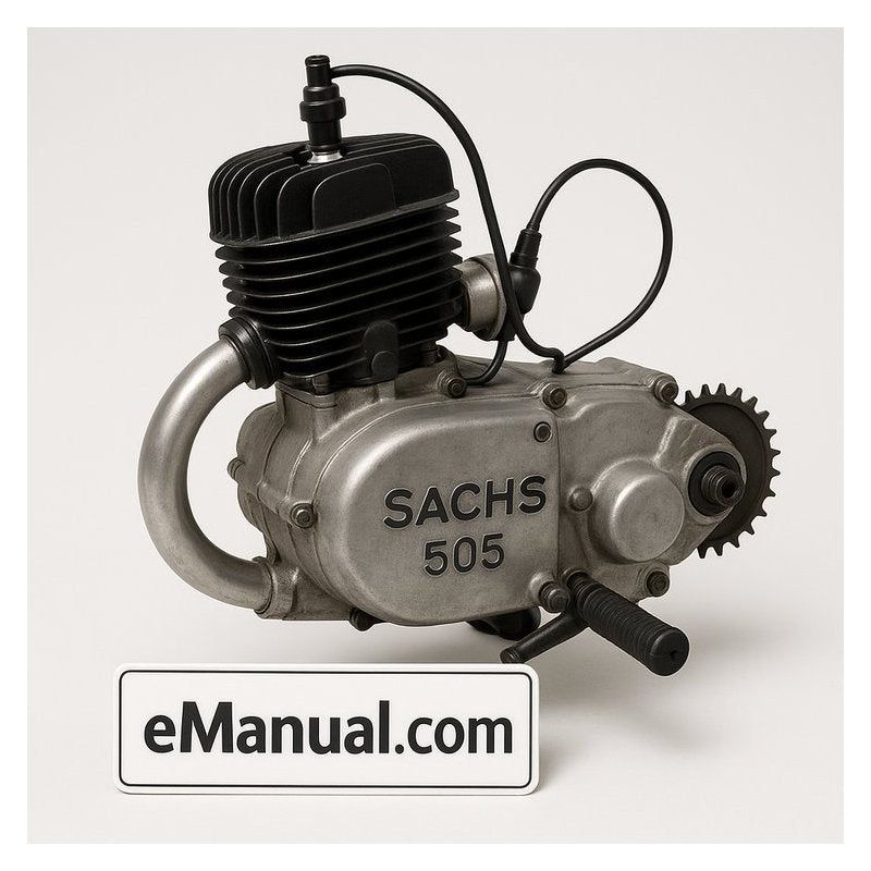 Sachs 505 ST Moped 1A Engine Service Repair Workshop Manual PDF