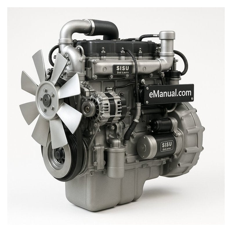 Sisu 634 Series Diesel Engine Service Repair Workshop Manual PDF